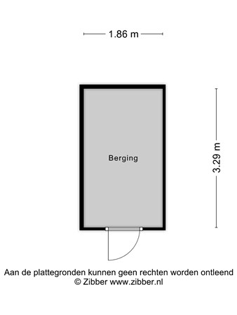 Floorplan - Anna Teding van Berkhoutstraat 30, 2331 NR Leiden