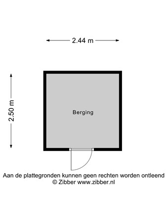 Floorplan - Suze Baarthof 18, 2331 SM Leiden