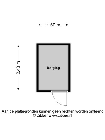 Floorplan - Coebelweg 7, 2324 KX Leiden