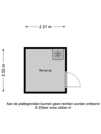 Floorplan - Rosa de Werdstraat 13, 2331 BH Leiden