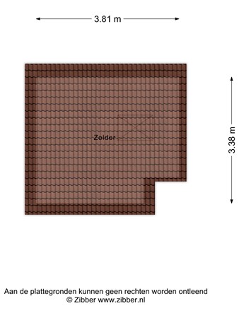 Floorplan - Carry van Bruggenweg 7, 2331 HB Leiden