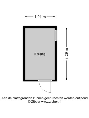 Floorplan - Mimi Boesnachstraat 9, 2331 JM Leiden