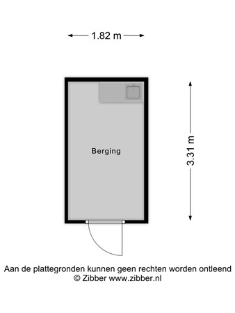 Floorplan - Elisabeth Baeldestraat 11, 2331 NN Leiden