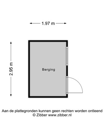 Floorplan - Cornelie Van Zantenstraat 31, 2331 LW Leiden