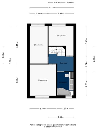 Floorplan - Meerburglaan 36, 2353 VZ Leiderdorp