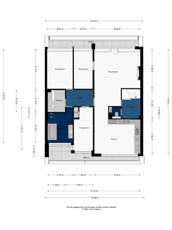 Floorplan - Raaphorst 2, 2352 KK Leiderdorp