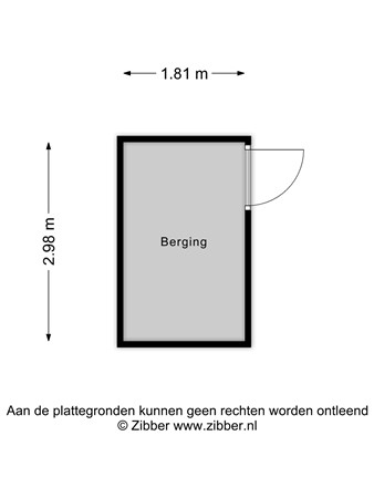 Floorplan - Oude Rijnsburgerweg 82, 2342 BC Oegstgeest