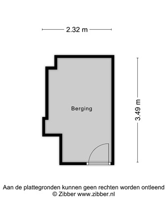 Floorplan - Lokhorst 151, 2352 KE Leiderdorp