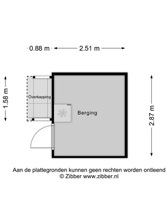 Floorplan - Maria Rutgersweg 32, 2331 NW Leiden