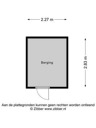 Floorplan - Harriët Freezersingel 26, 2331 SC Leiden