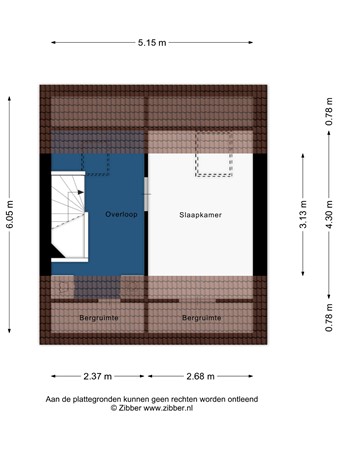 Floorplan - Truus Wijsmullerpad 7, 2331 GR Leiden