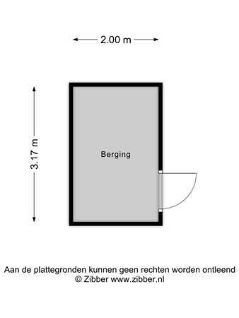 Floorplan - Jan Wolkerslaan 33, 2343 BL Oegstgeest