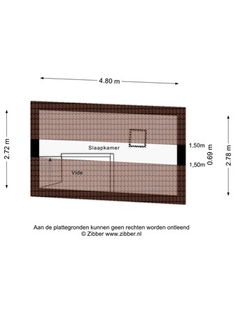 Floorplan - Middelweg 30B, 2312 KJ Leiden