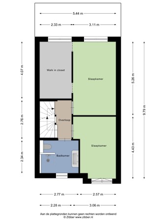 Floorplan - Sterreschans 645, 2342 BR Oegstgeest
