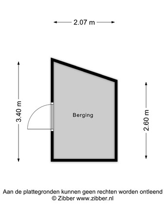 Floorplan - Sterreschans 48, 2342 BN Oegstgeest