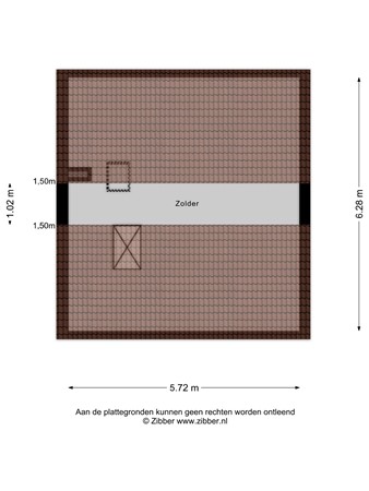 Floorplan - Händelstraat 12, 2324 JL Leiden