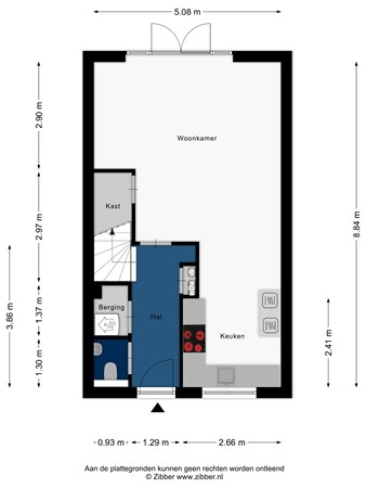 Floorplan - Weidse Wetering 14, 2355 DD Hoogmade