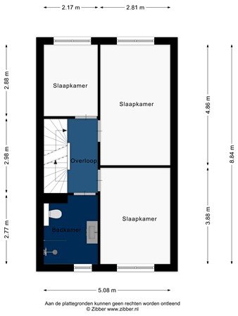 Floorplan - Weidse Wetering 14, 2355 DD Hoogmade