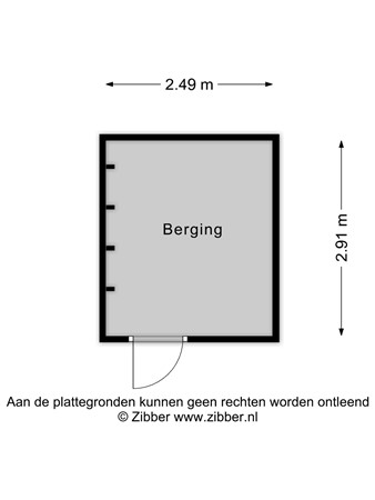 Floorplan - Weidse Wetering 14, 2355 DD Hoogmade