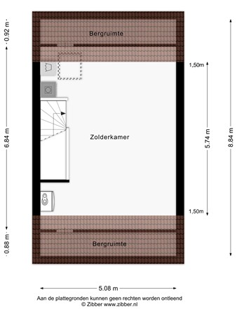 Floorplan - Weidse Wetering 14, 2355 DD Hoogmade