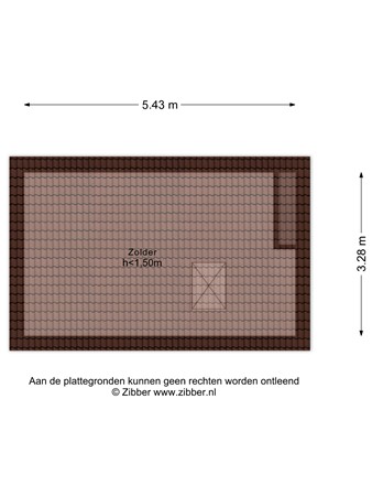 Floorplan - Albert Verweijlaan 108, 2182 PZ Hillegom