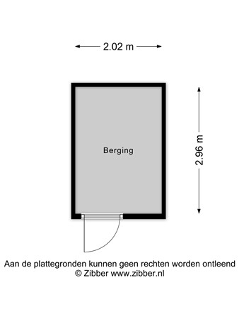 Floorplan - Oude Rijnsburgerweg 78, 2342 BC Oegstgeest