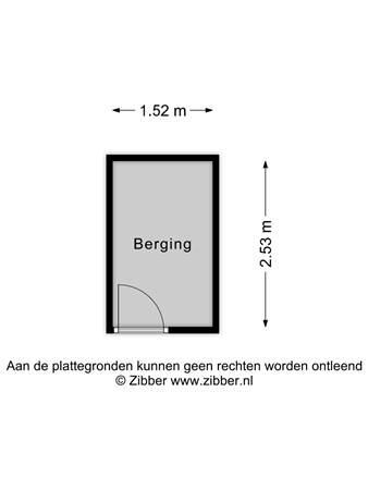 Floorplan - Poldertocht 100, 2353 VH Leiderdorp