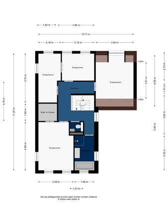 Floorplan - Arendsduin 1, 2342 CS Oegstgeest