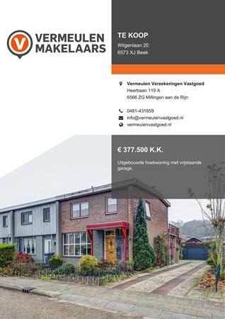 Brochure - Wilgenlaan 20, 6573 XJ BEEK (1) - Wilgenlaan 20, 6573 XJ Beek