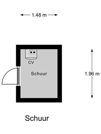 Plattegrond - Wilgenlaan 20, 6573 XJ Beek - Schuur.jpg