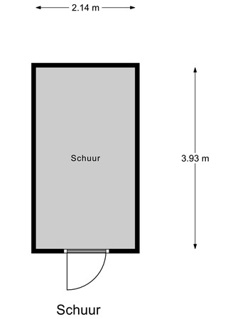 Plattegrond - Wethouder Arntzstraat 22, 6566 XL Millingen aan de Rijn - Schuur.jpg