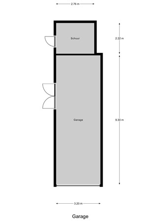 Plattegrond - Zeelandsestraat 34, 6566 DJ Millingen aan de Rijn - Garage.jpg