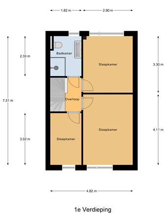 Wilsonstraat 55, 6566 CN Millingen aan de Rijn - 1e_Verdieping.jpg