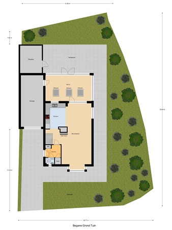 Pastoor Graatweg 43, 6566 DA Millingen aan de Rijn - Begane_Grond_Tuin.jpg