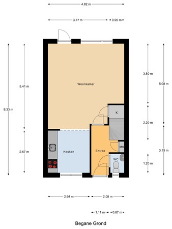 De Kamp 2, 6566 HC Millingen aan de Rijn - Begane_Grond.jpg