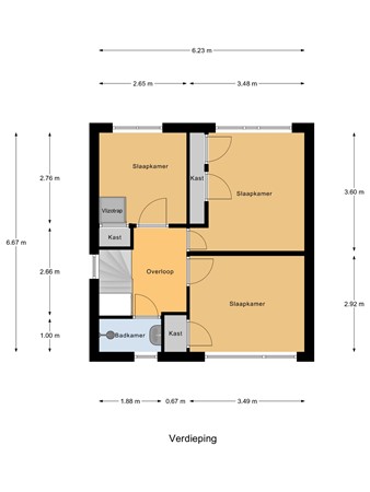 Prinses Irenestraat 24, 6566 BP Millingen aan de Rijn - Verdieping.jpg