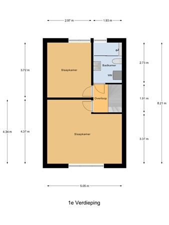 Kennedystraat 1, 6566 DX Millingen aan de Rijn - 1e_Verdieping.jpg