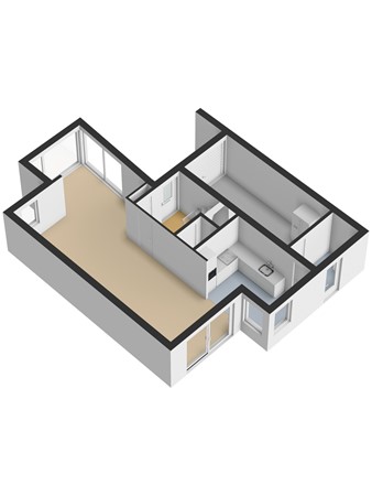 Nonnenkamp 86, 6566 KM Millingen aan de Rijn - 3D_Begane_Grond.jpg