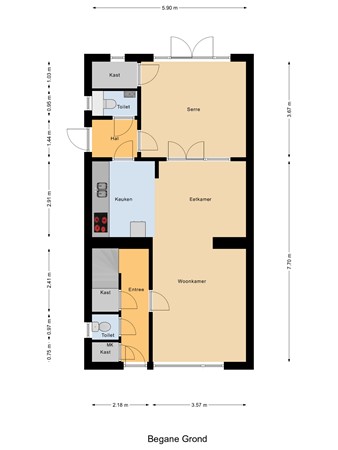 Prinses Margrietstraat 1, 6566 BX Millingen aan de Rijn - Begane_Grond.jpg