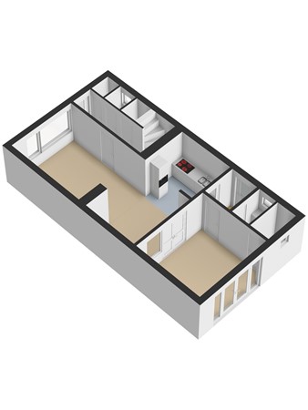 Prinses Margrietstraat 1, 6566 BX Millingen aan de Rijn - 3D_Begane_Grond.jpg
