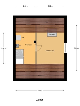 Bachstraat 18, 6566 DZ Millingen aan de Rijn - Zolder.jpg