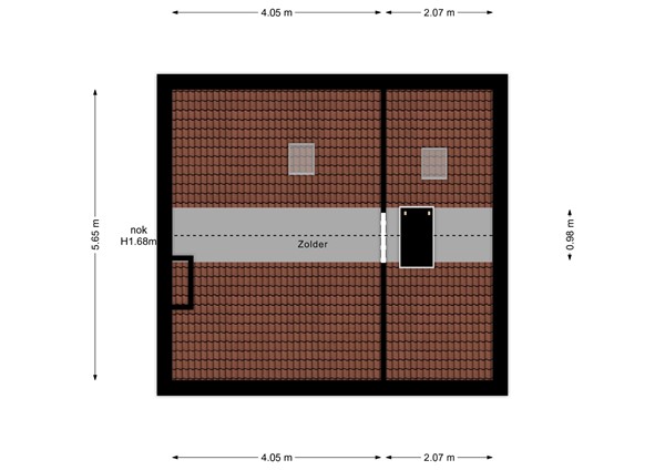 Angerensteinstraat 12, 6535 JP Nijmegen - PG3_Angerensteinstraat_12_Nijmegen_Zolder.jpg