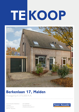 Brochure preview - Berkenlaan 17, 6581 PL MALDEN (1)