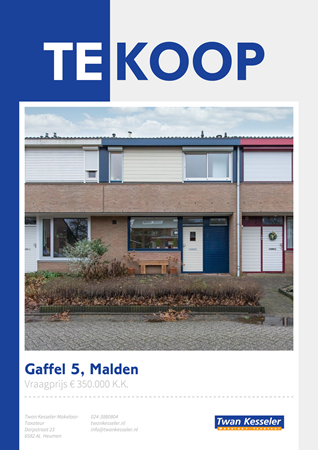 Brochure preview - Gaffel 5, 6581 VC MALDEN (1)