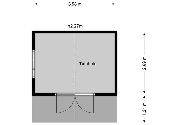 Laagstraat 9, 6611 CD Overasselt - PG5_Laagstraat_9_Overasselt_Tuinhuisje.jpg