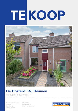 Brochure preview - De Hosterd 36, 6582 CB HEUMEN (1)