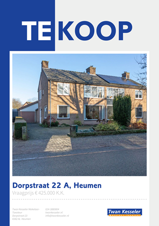 Brochure preview - Dorpstraat 22-A, 6582 AN HEUMEN (1)