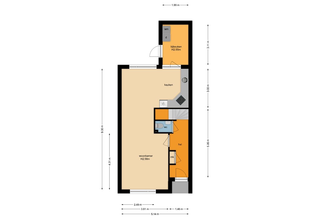 mediumsize floorplan
