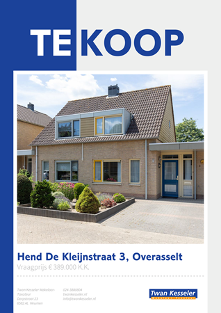 Brochure preview - Hend De Kleijnstraat 3, 6611 CJ OVERASSELT (1)