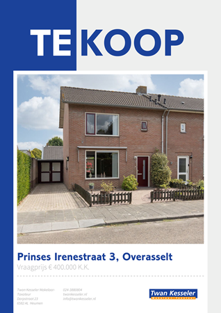 Brochure preview - Prinses Irenestraat 3, 6611 BG OVERASSELT (1)